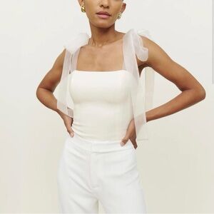 Reformation Zoey top